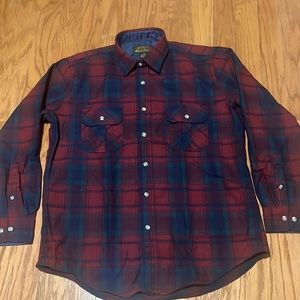 Eddie Bauer 100% Wool Flannel